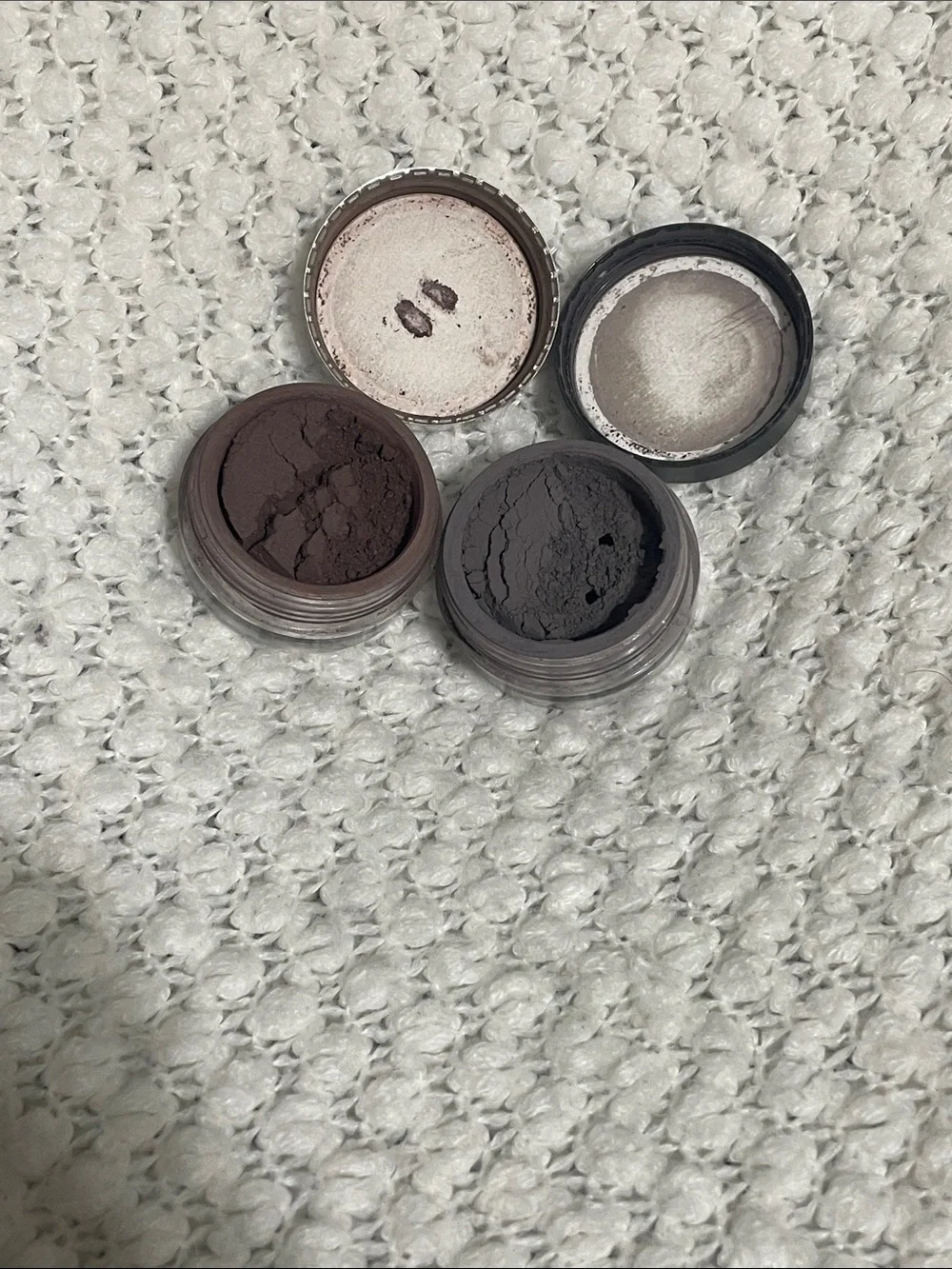 DISCONTINUED bareMinerals Eyecolors in Behold & Velvet Charcoal